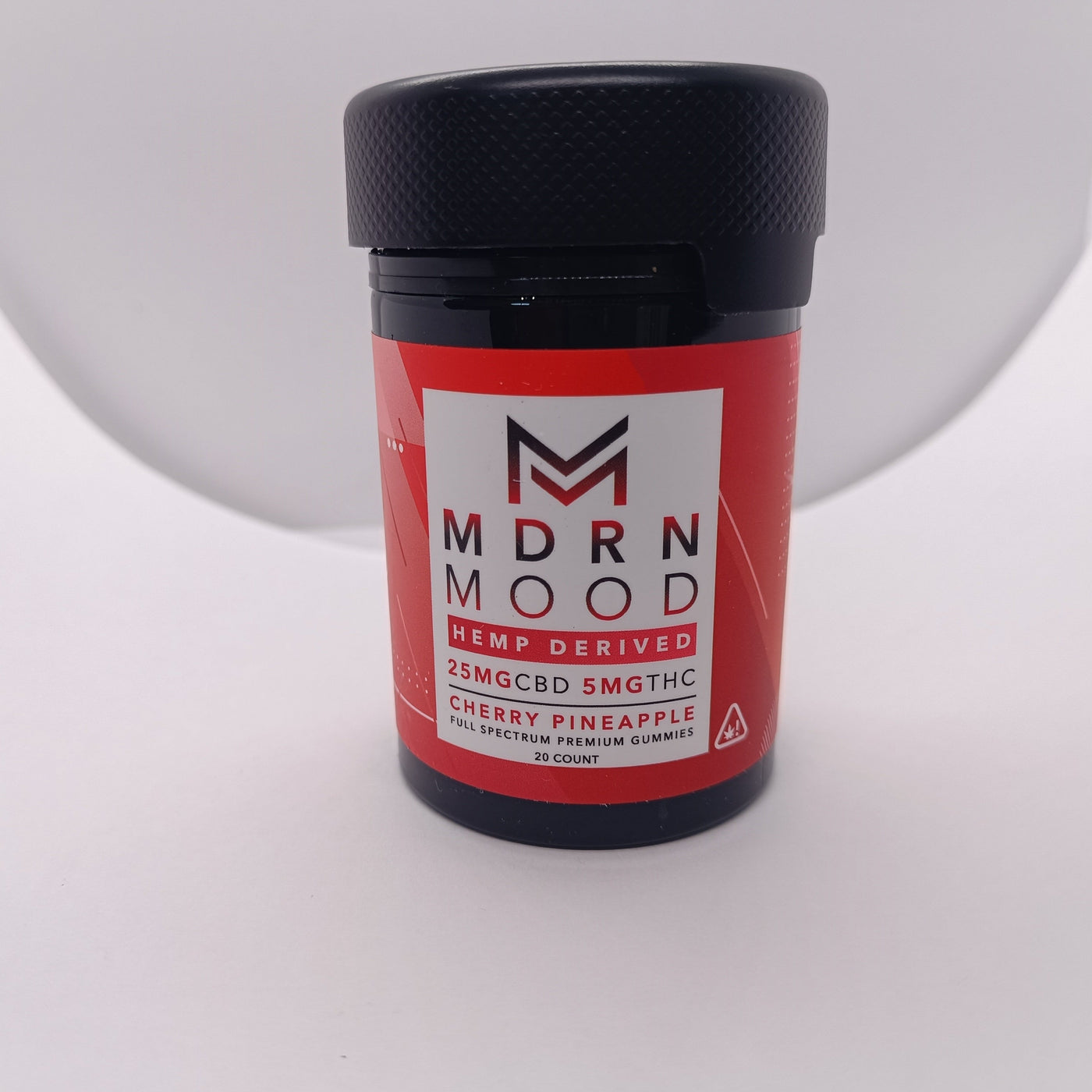 MDRN MOOD - 20 GUMMIES - 25mg CBD/5mg THC - CHERRY PINEAPPLE